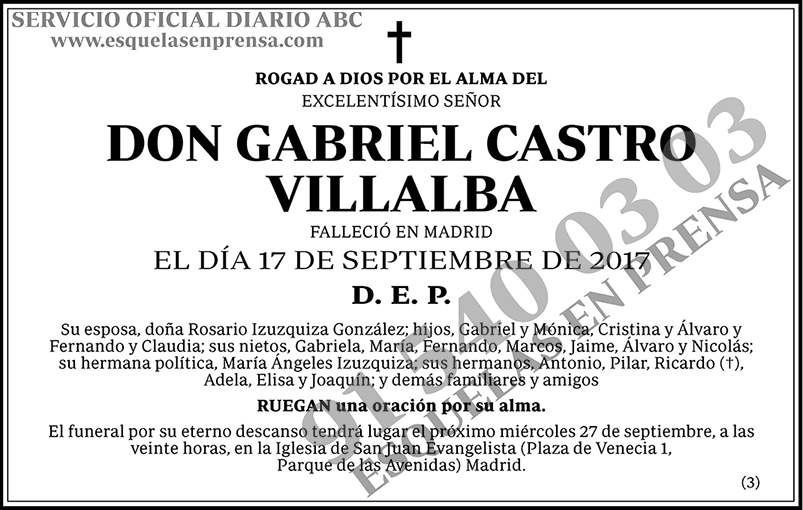 Gabriel Castro Villalba